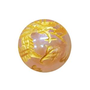 ユ 南無大師遍照金剛 弘法大師 極上 柘植玉 横穴 12mm 柘植 1粒売り 穴