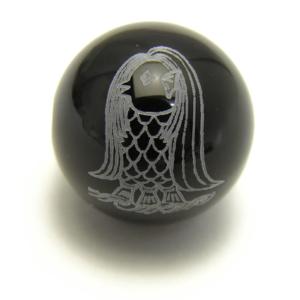麒麟 きりん 水晶素彫り 8mm 穴あり一粒売りビーズ 天然石