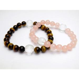 貔貅 ヒキュウ 水晶 素彫り 10mm玉 雄 オス 雌 メス ペアブレスレット