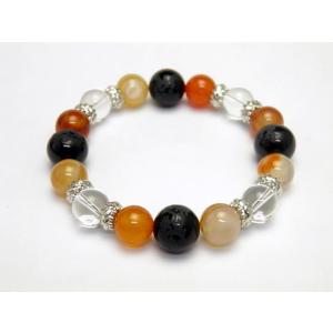 天然石❁︎12mmクォーツ❁︎金四神獣❁︎6セット売 四神獣金彫水晶×シトリン 12mm パワーストーン ブレスレット天然石