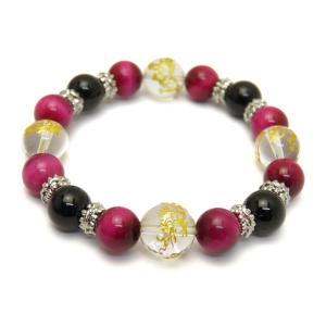 ♾✨️Reimi✨️♾/ローズクォーツの女神の魂入りブレスレット ☆レディース☆ブレスレット【ローズクォーツ】｜白崎八幡宮