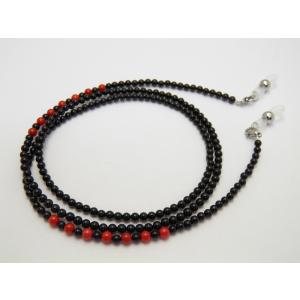 天然石 ブラックトルマリン 32面カット (金) メガネチェーン パワーストーン 天然石 ブラックトルマリン 32面カット 金 メガネチェーン