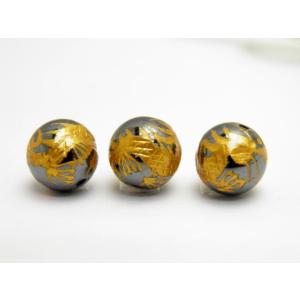青龍 アメジスト 10mm 金彫り 彫刻 一粒売りビーズ 天然石 