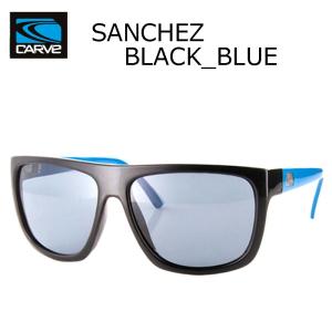 CARVE (カーブ)1304 SANCHEZ BLACK/BLUE サングラス UV偏光レンズ POLARIZED LENS サーフィン人気ブランド｜imperialsurf