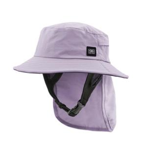 ■OCEAN&EARTH オーシャンアンドアース レディース サーフハット L(頭囲61cm)　INDO STIFF PEAK SURF HAT LILAC
