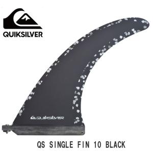 QUIKSILVER クイックシルバー　サーフボード センターフィン  SINGLE FIN 10 BLACK ボックスフィン サーフィン｜imperialsurf