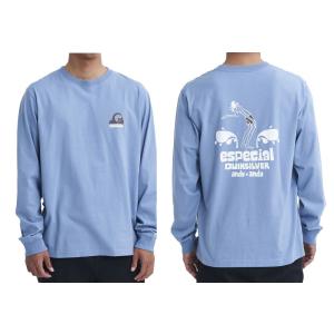 QUIKSILVER クイックシルバー 長袖Ｔシャツメンズ Lサイズ  ANDY RIDE LT QLT234043 BLUE (アンディー・ニーブラスコラボ)｜imperialsurf