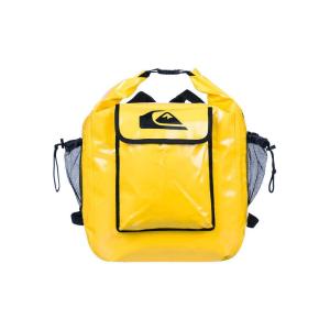 送料無料■QUIKSILVER(クイックシルバー)QS DELUXE WET BAG YELLOW ウエットスーツ収納防水バッグ 3２L｜imperialsurf