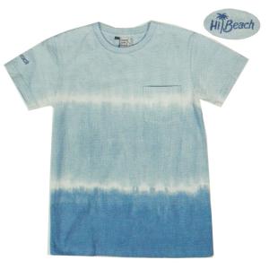 送料無料 Haleiwa Happy Market (ハレイワハッピーマーケット)メンズTシャツ HLOP-2206 サックス　M｜imperialsurf