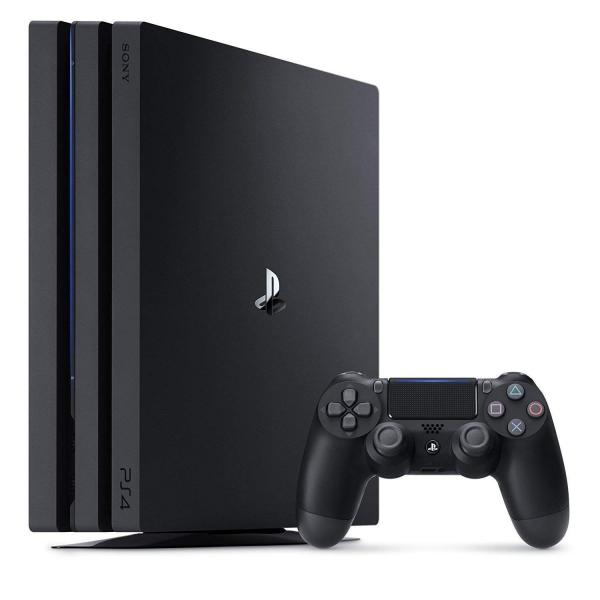 （中古）(PS4本体)(PlayStation4)(Pro)(ジェット・ブラック)(1TB) (CU...