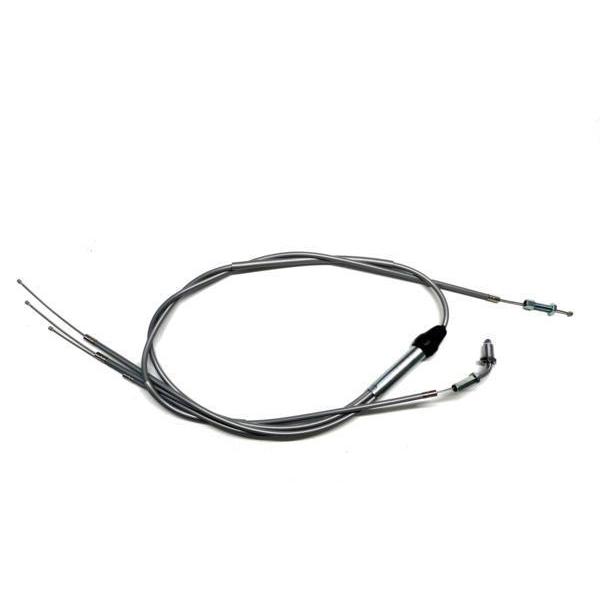 KIWAMI スロットルケーブル FOR カワサキ K-500SS(H1)グレー