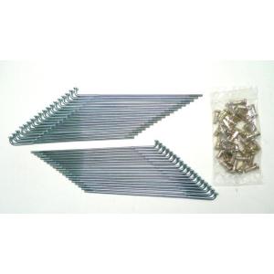 KIWAMI リアスポークセット(36 PCS./SET) FOR ヤマハ Y-SR400/SR500