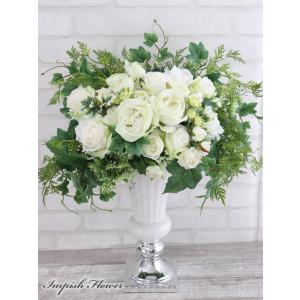 造花 インテリア 開店祝い 開業祝い 大きい アレンジメント バラ 豪華 B-388