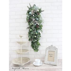 クリスマススワッグ 造花 壁掛け 豪華 大きい...の詳細画像2