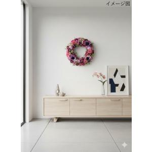 造花 リース バラ 豪華 大型 大きい アート...の詳細画像3