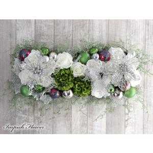 クリスマスリース ポインセチア スワッグ 赤 玄関 おしゃれ 造花 W-372