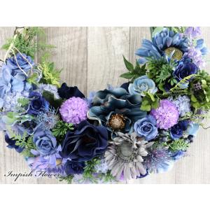 造花 壁掛け インテリア リース 高級造花 豪...の詳細画像1