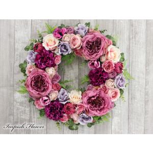 クリスマススワッグ 造花 壁掛け 豪華 ポインセチア 赤 クリスマス