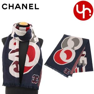 シャネル CHANEL 小物 マフラー A77696 ネイビー ガブリエル カシミア マフラー メンズ レディース｜import-collection-yr