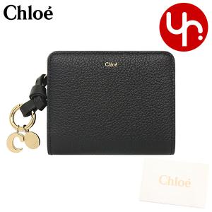 クロエ chloe 財布 二つ折り財布 CHC22WP765 F57 ブラック ALPHABET アルファベット レザースモール ウォレット レディース｜import-collection-yr