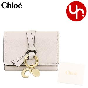 Chloe クロエ chloe 財布 三つ折り財布 CHC21WP945 F57 セメント