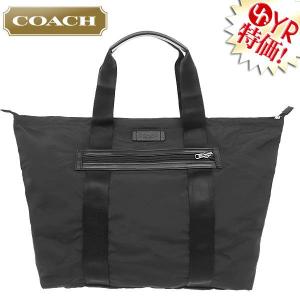 コーチ COACH バッグ トートバッグ F93314 ブラック×ブラック ヴァリック ナイロン ポケッタブル ウィークエンダー トート アウトレット メンズ レディース