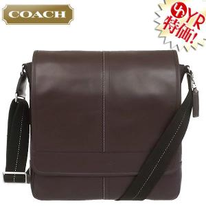 コーチ COACH バッグ ショルダーバッグ F70663 マホガニー レキシントン レザー マップ バッグ アウトレット メンズ レディース