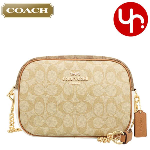 コーチ COACH バッグ ショルダーバッグ FCA172 CA172 ライトカーキ×チョークマルチ...