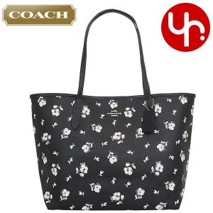 コーチ COACH バッグ トートバッグ FCP073 CP073 シルバー×ブラックマルチ フローラル プリント コーテッド キャンバス トート アウトレット レディース｜import-collection-yr