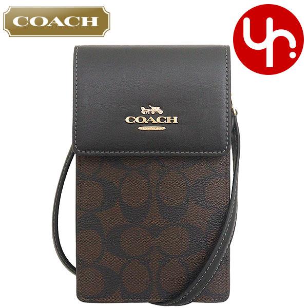 コーチ COACH バッグ ショルダーバッグ FCM234 CM234 ブラウン×ブラック シグネチ...