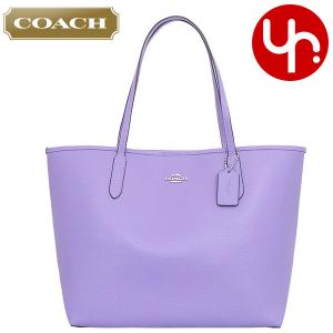 コーチ COACH バッグ トートバッグ FCR111 CR111 ライトバイオレット ダブル フェース レザー シティー トート アウトレット レディース｜import-collection-yr