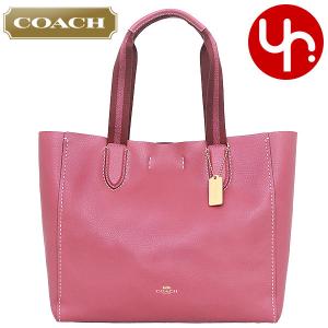 コーチ トートバッグ ダービー トート ピンク COACH ルージュ COACH コーチ アウトレット トートバッグ レディース ダービー
