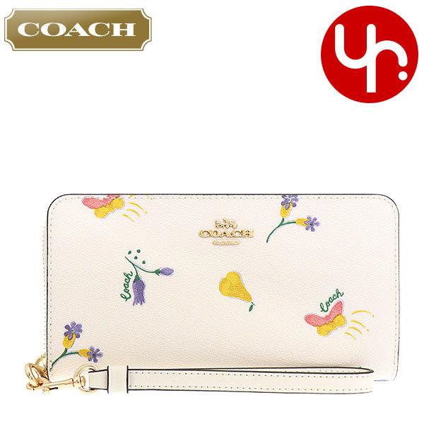 コーチ COACH 財布 長財布 FC8336 C8336 チョークマルチ ドリーミー ベジー プリ...