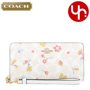 コーチ COACH 財布 長財布 FC8695 C8695 チョークマルチ ラグジュアリー シグネチャー ミスティカル フローラル  アウトレット レディース｜import-collection-yr