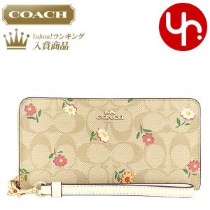 コーチ COACH 財布 長財布 FCH360 CH360 ライトカーキマルチ ラグジュアリー シグネチャー ノスタルジック ディッツィー ウォレット アウトレット レディース｜import-collection-yr