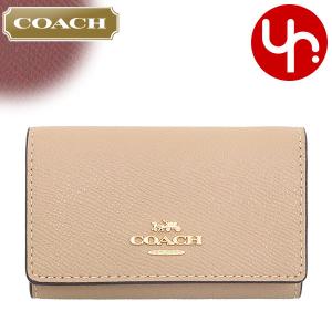 【48時間限定ポイント2％】コーチ COACH 小物 キーケース F76741 76741 トープ クロスグレーン レザー 5連 キーケース アウトレット レディース メンズ｜import-collection-yr