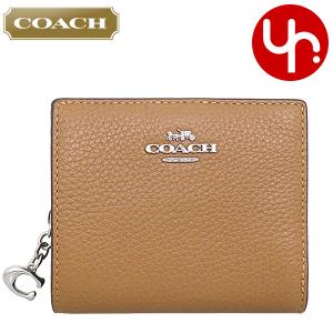 【48時間限定ポイント2％】コーチ COACH 財布 二つ折り財布 FC2862 C2862 ライトサドル ペブルド レザー C チャーム スナップ ラウンド アウトレット レディース｜import-collection-yr