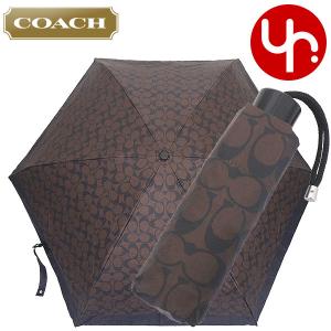 【残1】Coach コーチ 折りたたみ傘 シグネチャー チェリー柄 デニム 残1】Coach コーチ 折りたたみ傘 シグネチャー チェリー柄