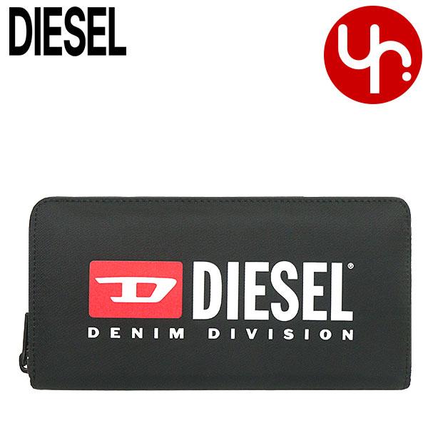 ディーゼル DIESEL 財布 長財布 X09540 P5480 ブラック RINKE ポリエステル...