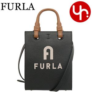 フルラ FURLA バッグ ショルダーバッグ WB00729 BX1230 ネロ×ぺルラ E0500 NERO PERLA フルラ ヴァーシティ スタイル レザー ミニ N/S トート レディース｜import-collection-yr