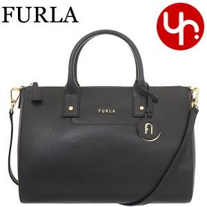 フルラ FURLA バッグ ハンドバッグ WB01287 ARE000 オニキス×ネロ O6000 ONYX/NERO リンダ レザー ミディアム サッチェル レディース｜import-collection-yr