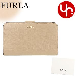 【24時間限定ポイント2％】フルラ FURLA 財布 二つ折り財布 PCX9UNO B30000 グレージュ×バレリーナ 1569S GREIGE BALLERINA バビロン サフィアーノ レザー ウォ