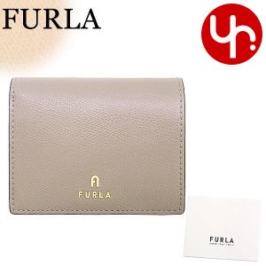 フルラ FURLA 財布 二つ折り財布 WP00304 ARE000 スタッコグレー×バレリーナ フルラ カメリア レザー スモール バイフォールド ウォレット レディース｜import-collection-yr