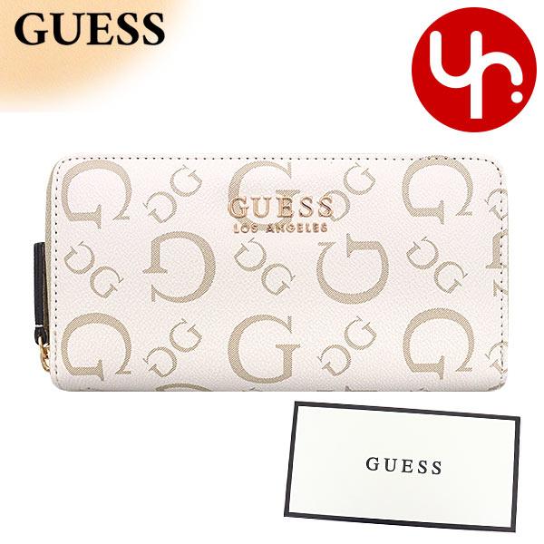 ゲス GUESS 財布 長財布 G8238599 ストーン G モノグラム ラージ ジップ アラウン...