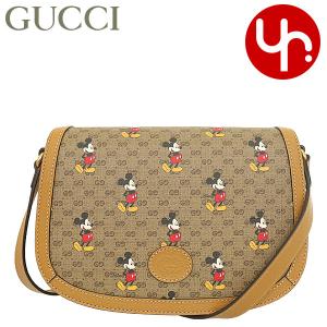 グッチ GUCCI バッグ ショルダーバッグ 602694 HWUBM ベージュ×キャメル グッチ×ディズニー コラボ ミッキーマウス GG スプリーム アウトレット レディース｜import-collection-yr