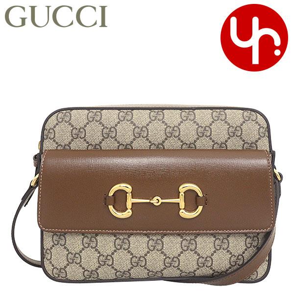 グッチ GUCCI バッグ ショルダーバッグ 645454 92TCG ベージュエボニー×ブラウン ...