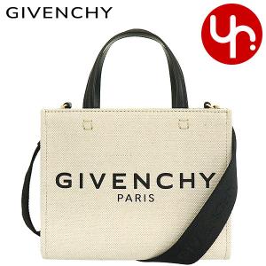 ジバンシィ GIVENCHY バッグ ショルダーバッグ BB50N0B1DR ベージュ×ブラック キャンバス ロゴ ミニ G トート バッグ レディース｜import-collection-yr