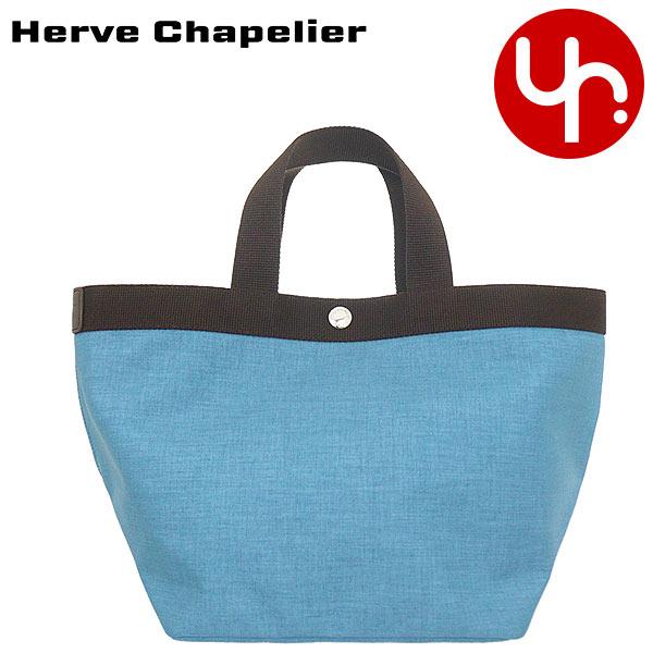 エルベシャプリエ Herve Chapelier バッグ トートバッグ 707C デニム×モカ スク...