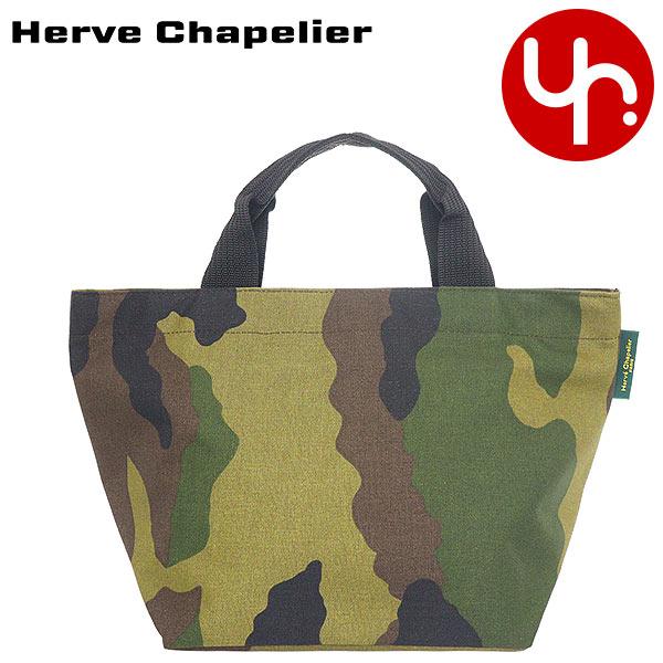 エルベシャプリエ Herve Chapelier バッグ トートバッグ 1027W カモフラージュ ...