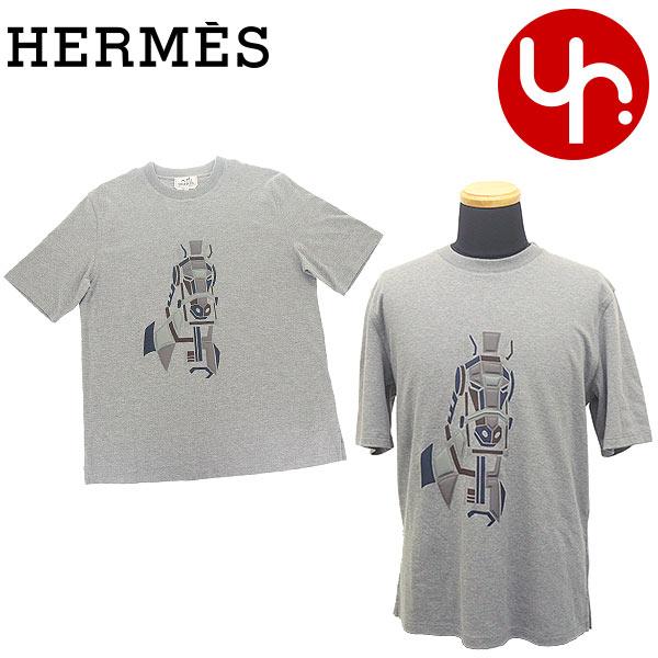 エルメス HERMES アパレル Tシャツ アシエ メガチャリオット 3D Tシャツ メンズ